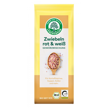 Zwiebeln rot und weiß