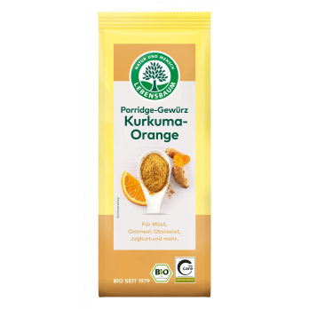 Porridge Gewürz Kurkuma Orange