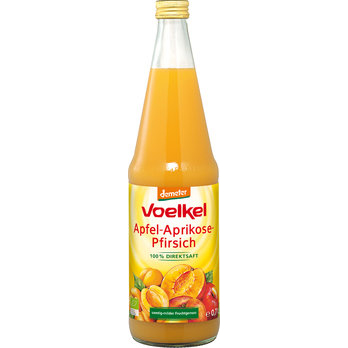 Apfel Aprikose Pfirsich