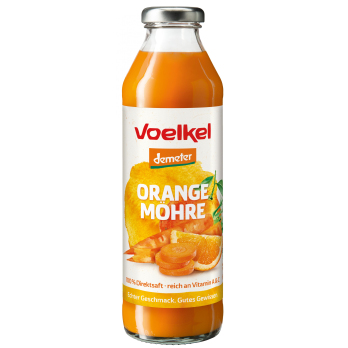 Orange Möhrensaft