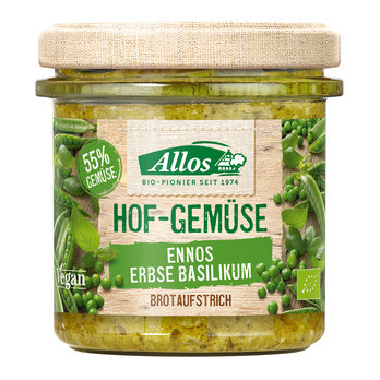 Hofgemüse Erbse Basilikum