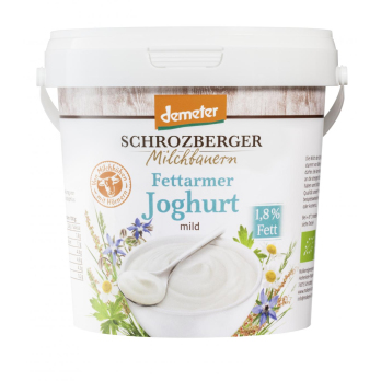 Naturjoghurt 1,8%  1kg im Eimer
