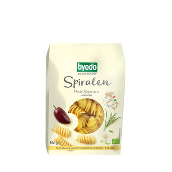 Spiralen semola ohne Ei