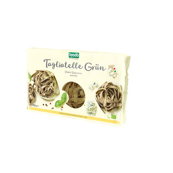 Tagliatelle Nestform semola grün