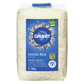 Reis Jasmin, weiß, 500 g