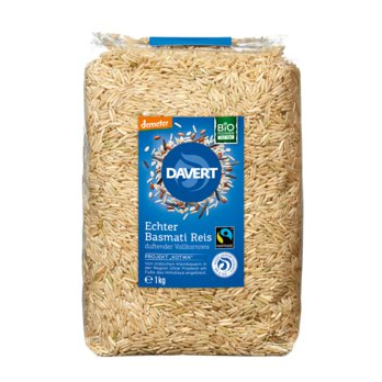 Reis Basmati echt braun
