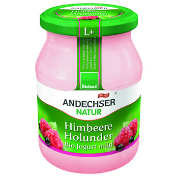 Himbeer-Holunder Jogurt, 3,8 %