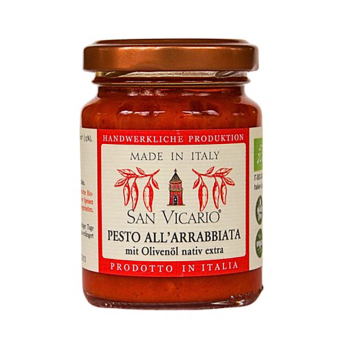 Pesto all’arrabbiata (scharf!!)