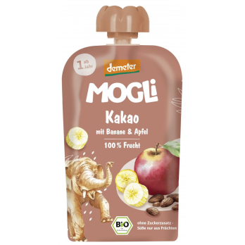 Quetschie Kakao mit Banane & Apfel