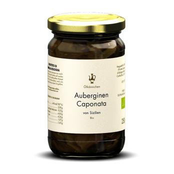 Auberginen Caponata von Sizilien, traditionell