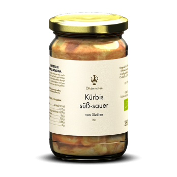Sizilianischer Kürbis, süß-sauer, IT 260g