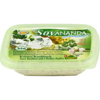 Frischkäse Soja Kräuter-Knoblauch