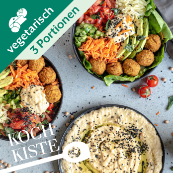 Falafel Bowl mit Hummus