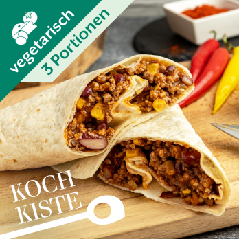 Chili-sin-Carne-Wrap