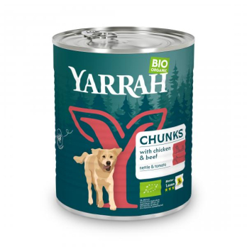 Hund Dose Bröckchen Huhn mit Rind