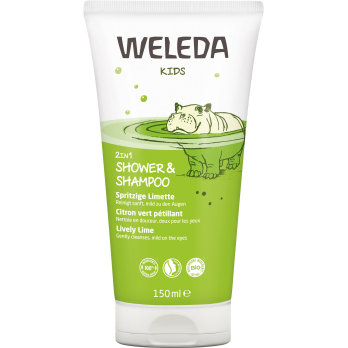 Kids 2in1 Shower & Shampoo Limette