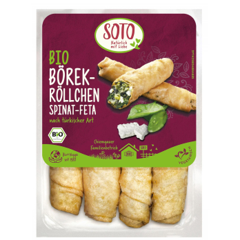 Börek-Röllchen Spinat-Feta 4 Stück